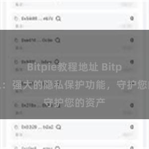 Bitpie教程地址 Bitpie钱包：强大的隐私保护功能，守护您的资产