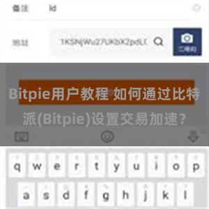 Bitpie用户教程 如何通过比特派(Bitpie)设置交易加速？