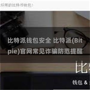 比特派钱包安全 比特派(Bitpie)官网常见诈骗防范提醒