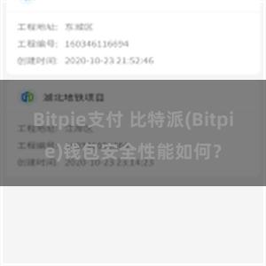 Bitpie支付 比特派(Bitpie)钱包安全性能如何？